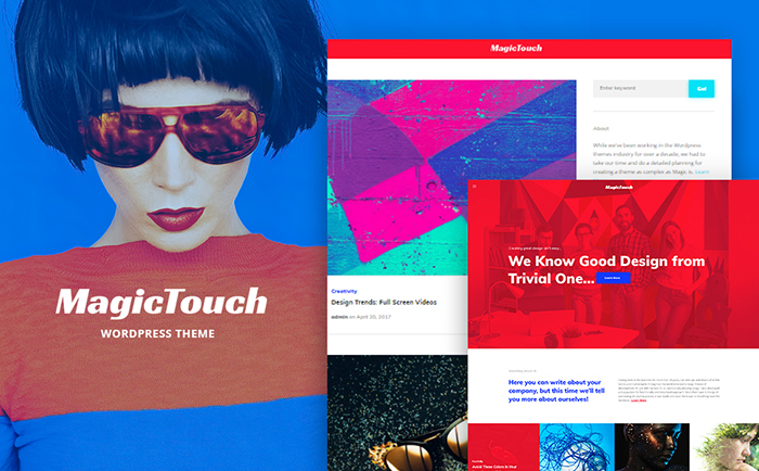 Strikingly-colored Selection of 15 Best Parallax WordPress Themes 8