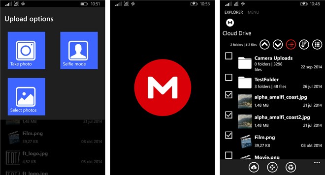 MEGA file-sharing app now available for Windows Phone