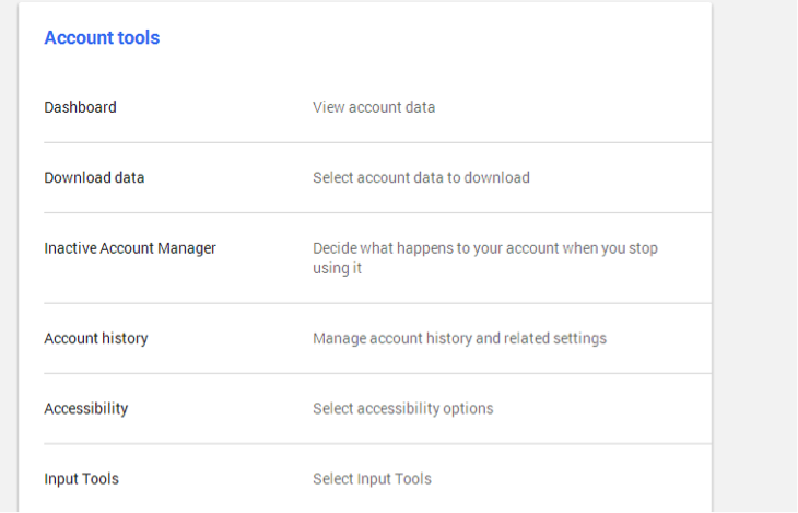 Gmail Account Dashboard