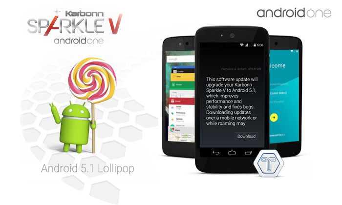 Karbonn Sparkle V Lollipop Update Android 5.1 Rolled Out