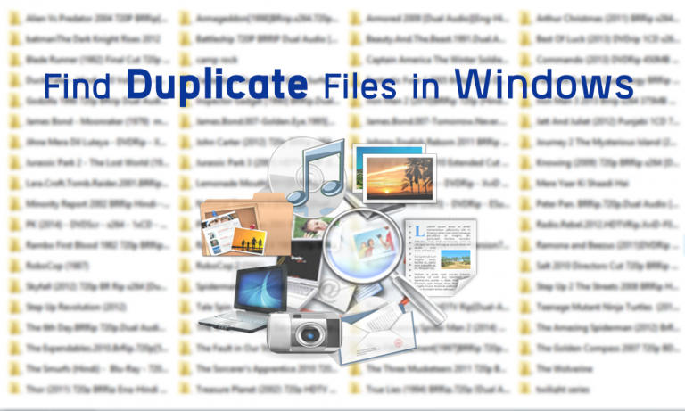 How to Find Duplicate Files in Windows