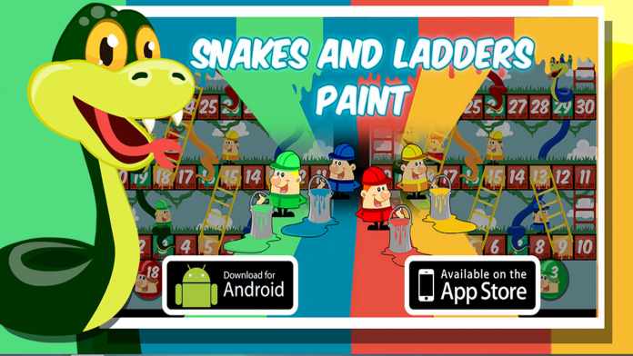 Snakes and Ladders Free Game for Android and IOS - techniblogic