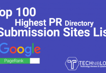 Top-100-Highest-PR-Directory-Submission-Sites-List