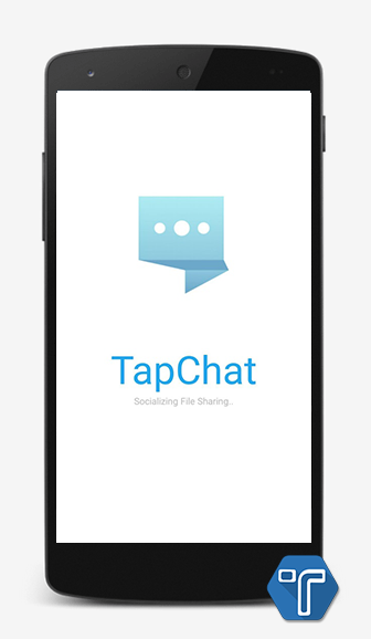 open TapChat app chat without internet