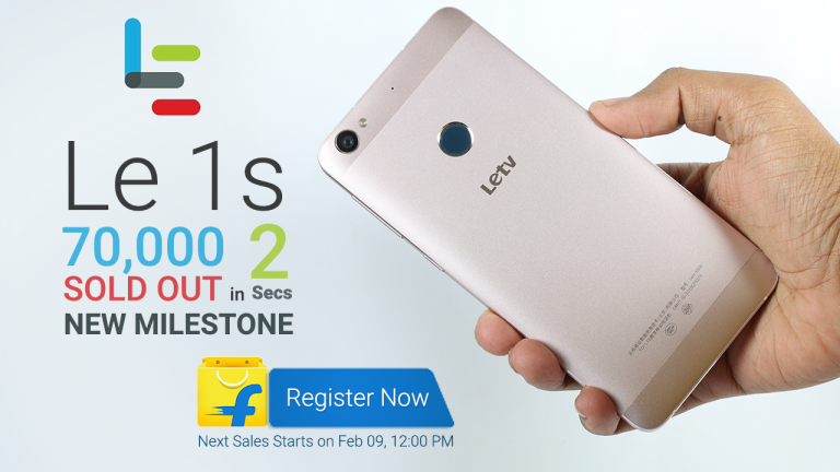 70,000 Le 1s Sold out in 2 Secs Another Milestone Set by LeEco