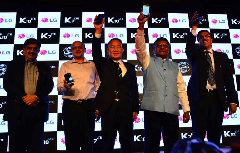 LG launches K10 and K7 Smartphones at Rs.9500 and Rs.13500
