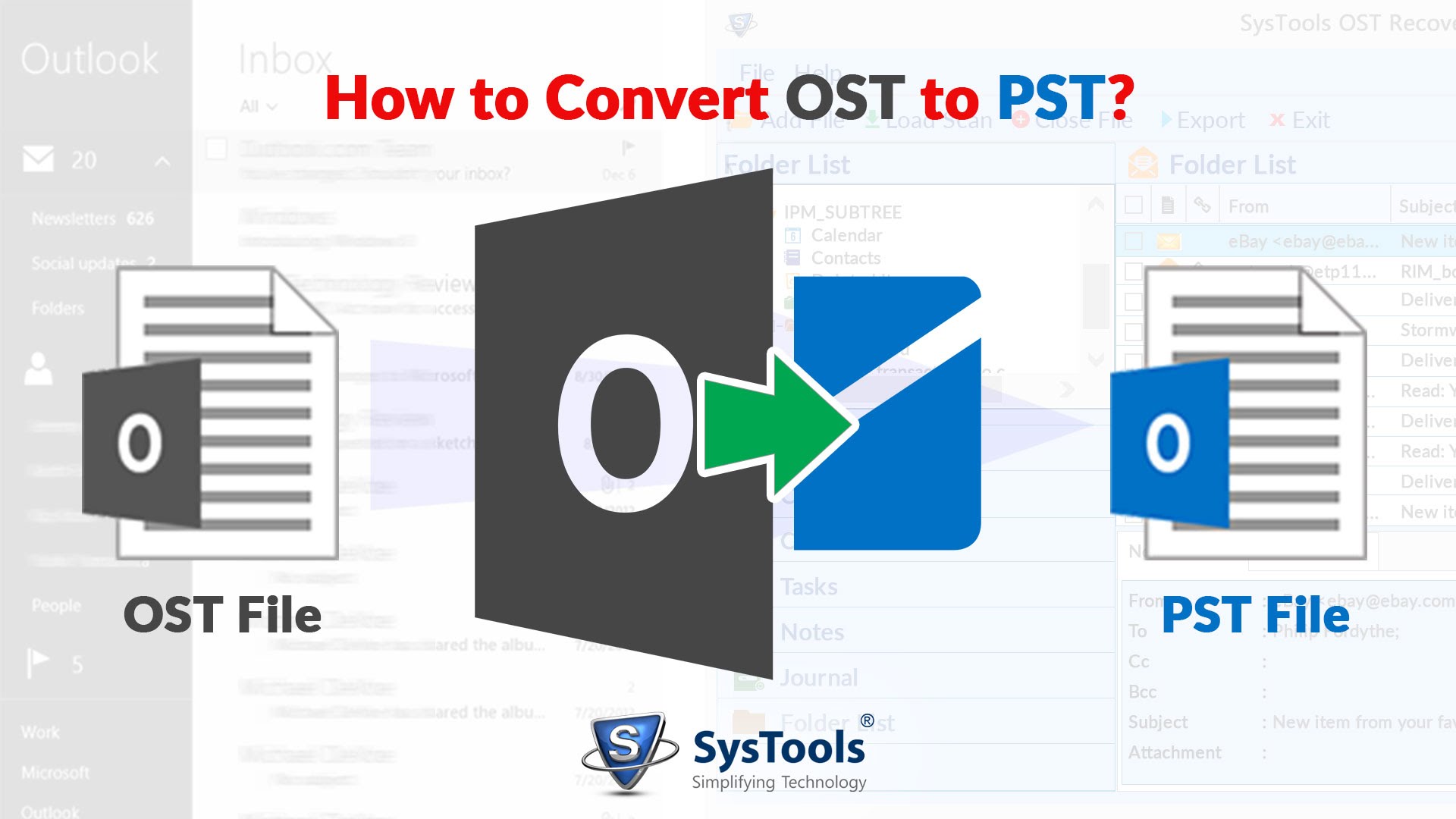 Open ost file outlook 2016