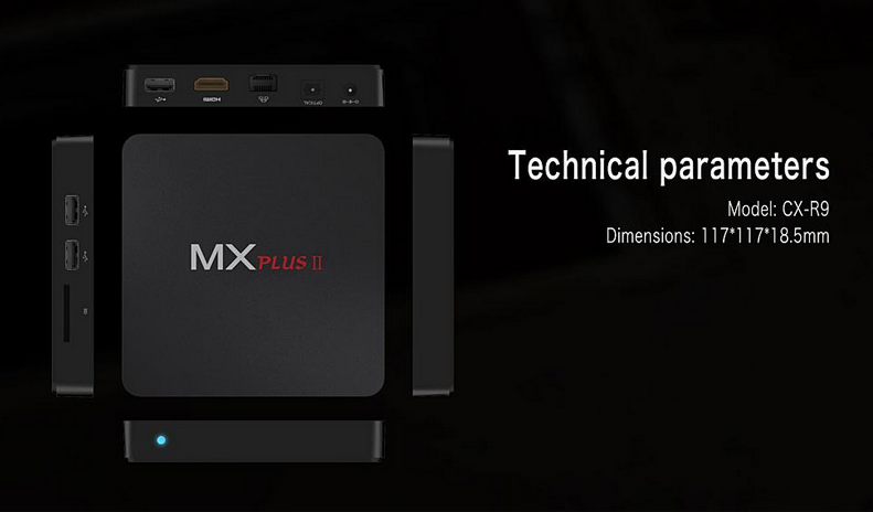MX PLUS II RK3229 4K