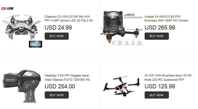hot deals on rc drones