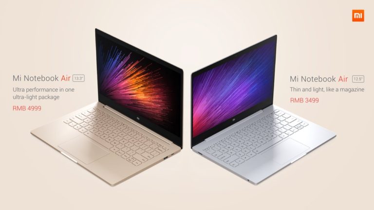 Xiaomi Mi Notebook Air Here to Bang the Market