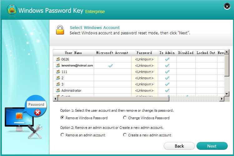 Windows password key - techniblogic