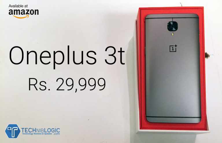 OnePlus 3T Launched in India for Rs. 29,999
