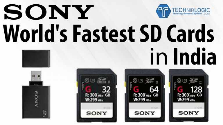 Sony Launches ‘World’s Fastest SD Card’ in India