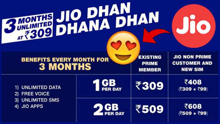 Jio Dhan Dhana Dhan Offer Launched