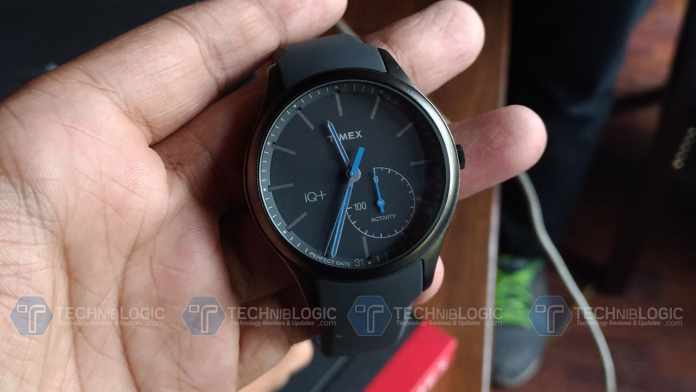 timex IQ Watch techniblogic