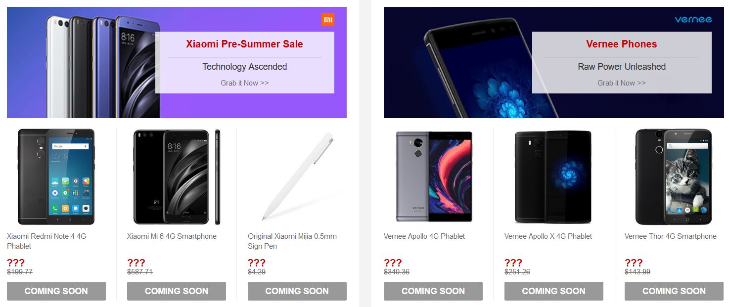 Buy Xiaomi Products on Discounts