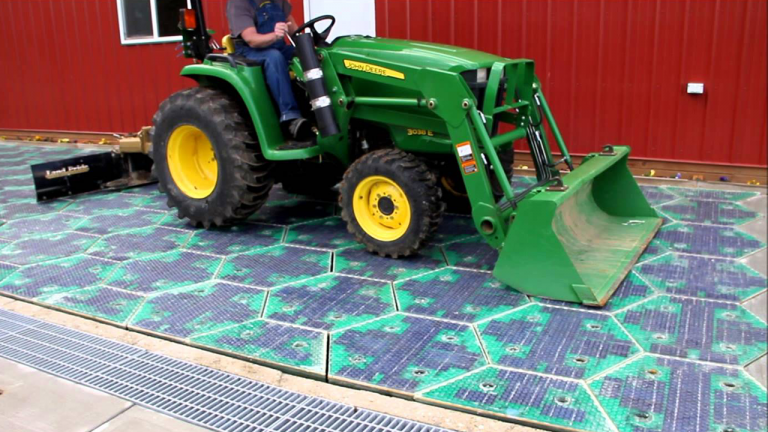Solar🌞 Roadways – LED Solar panels that you can drive, park and walk on