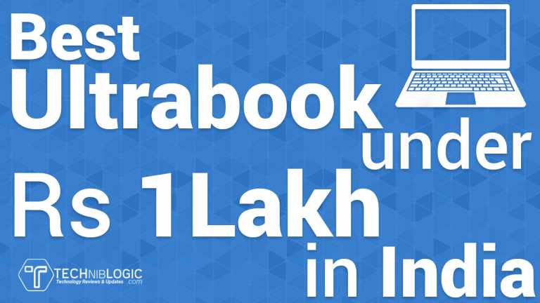 Top Best Ultrabook under 1 Lakh Rs in India 2017