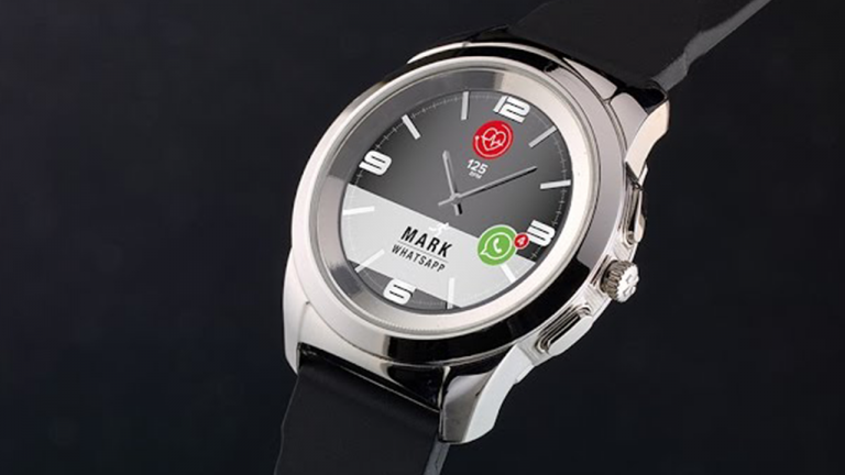 ZeTime Hybrid Smartwatch ⌚️ with hands over Screen – Future of Smartwatch?