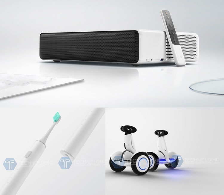 Mi-Laser-Projector,-Ninebot-Plus-and-Toothbrush