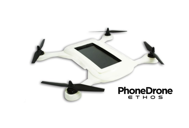 Fly your Smartphone with PhoneDrone Ethos