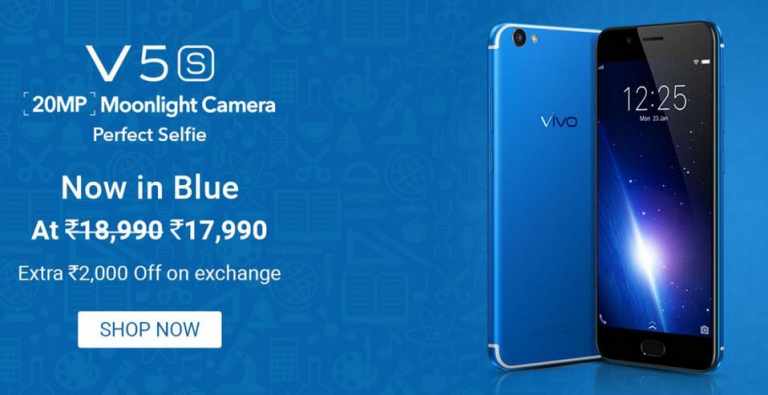 Huge Discounts and Offers on VIVO smartphones at Flipkart