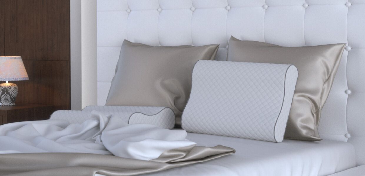 Futuristic Sunrise Smart Pillow