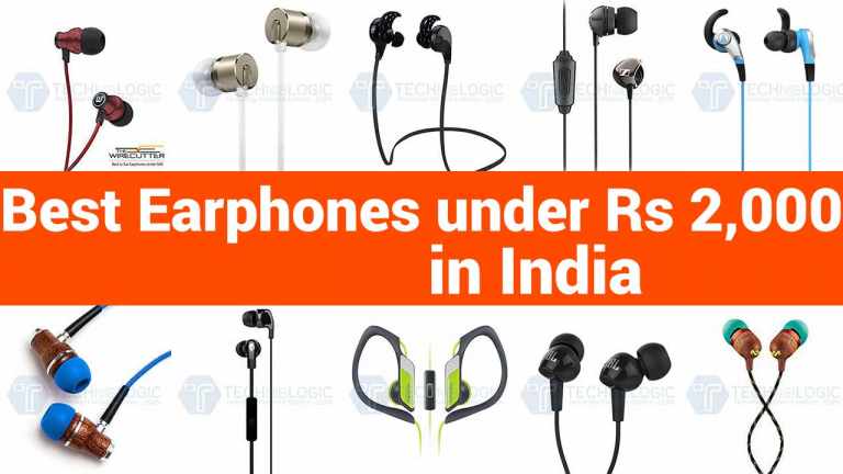 Top 10 Best Earphones under 2000 Rs in India
