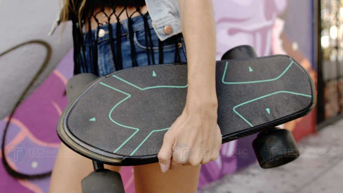 smart electric skate board
