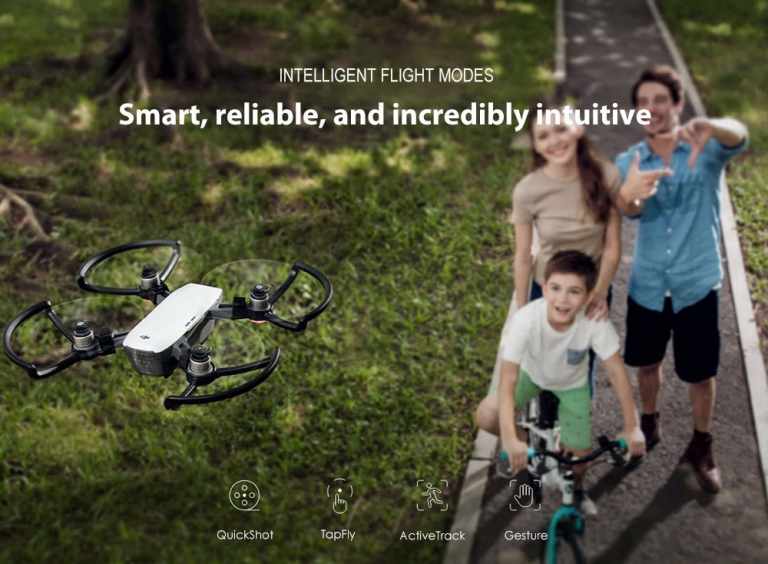 [$120 Off] Best Offer on DJI Spark Mini RC Selfie Drone with Gesture Control