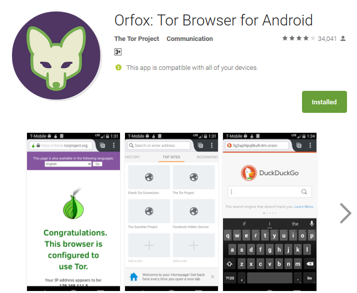 Orfox tor browser на андроид hyrda даркнет тор браузер гирда
