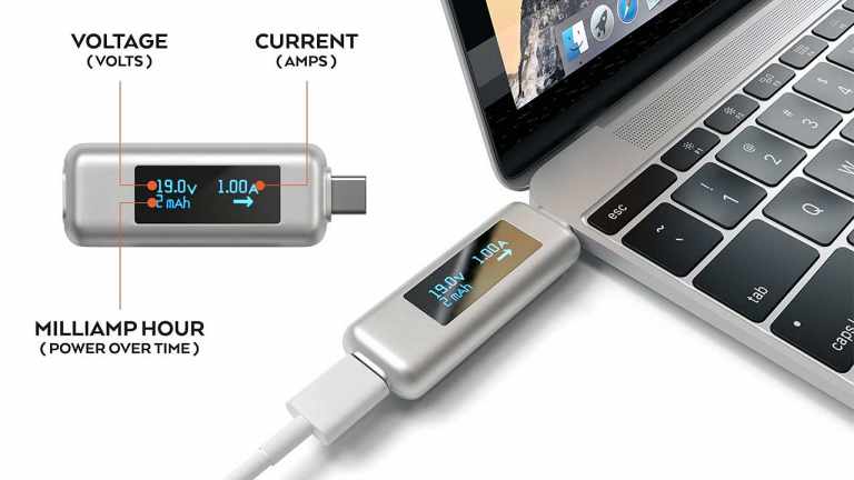 Measure the Power Draw from Type-C Port with Satechi USB-C Power Meter