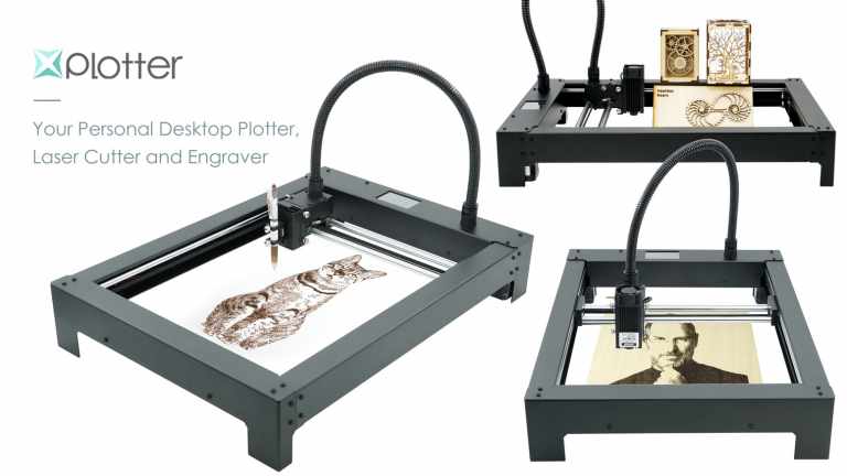 Xplotter – Your Personal Desktop Plotter, Laser Cutter and Engraver