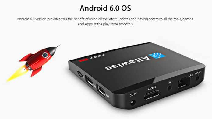 Alfawise A95X R1 TV Box with 4k Support and Android 6