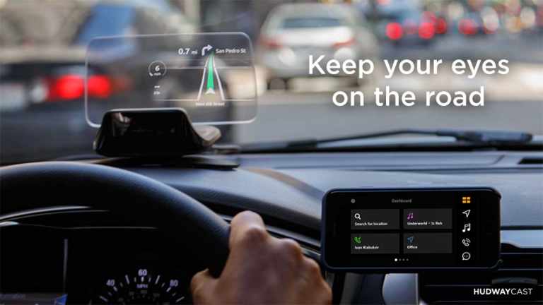 Keep Your Eyes On The Road Using HUDWAY CAST