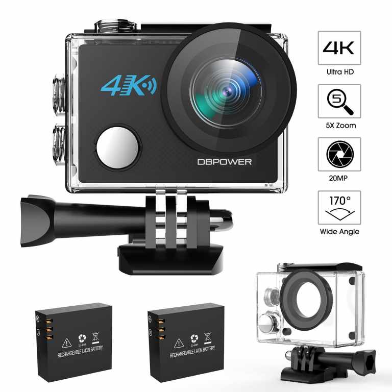 DBPower N5 4k Action camera Techniblogic