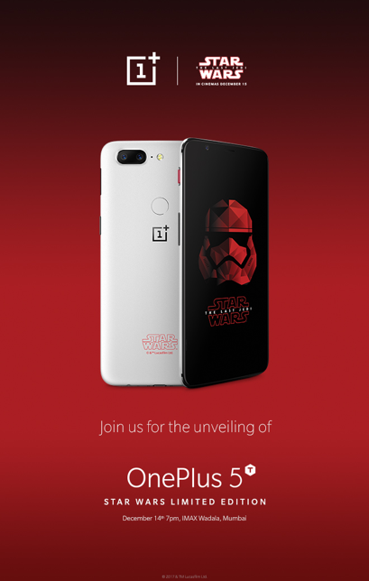 Oneplus 5t Limited edition
