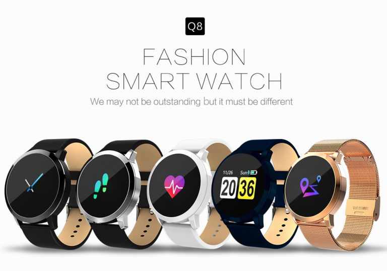 Newwear q8 smartwatch gearbest