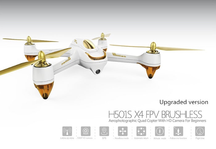 [Best Deal] Hubsan H501S X4 Drone on Gearbest Sale 2019