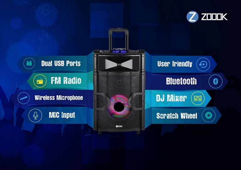 Zoook Ultimate Beatbox Pro with Portable Trolley : Never seen Before
