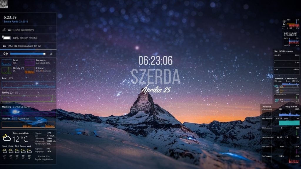 Best Rainmeter Skins