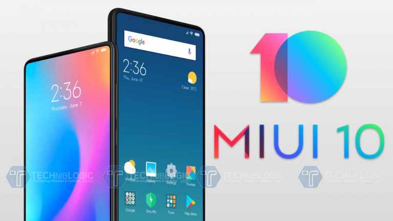 MIUI 10 Features List