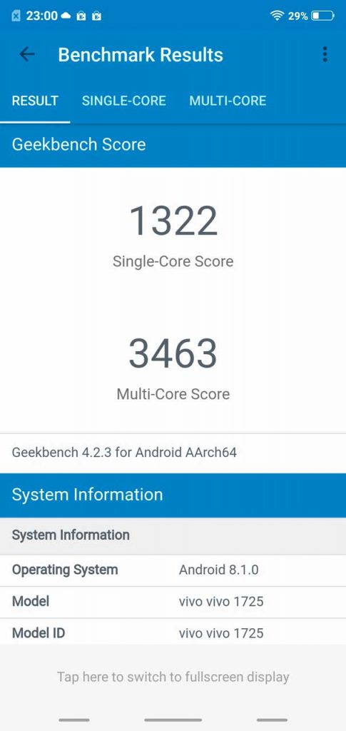 Vivo-x21-Geekbench-score-Techniblogic