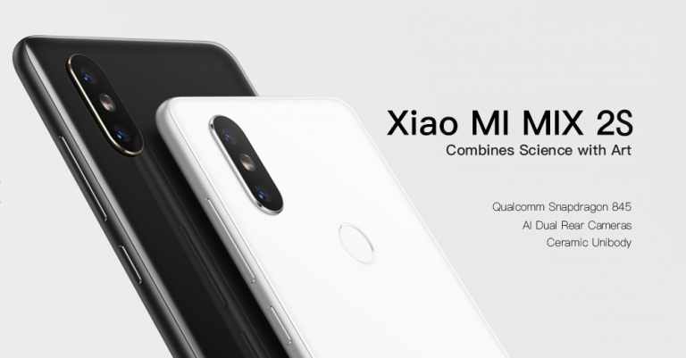 [Coupon Inside] Xiaomi MI MIX 2S with 6GB RAM and 64GB ROM at $479 Only