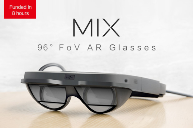 MIX: The Smallest AR Glasses with 96 degree FoV ð