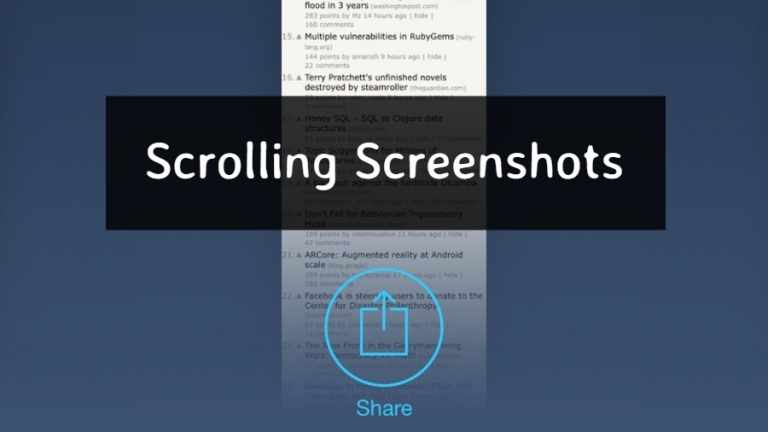 How to Take a Screenshot on Android – Best Android Apps for Scrolling Screenshots