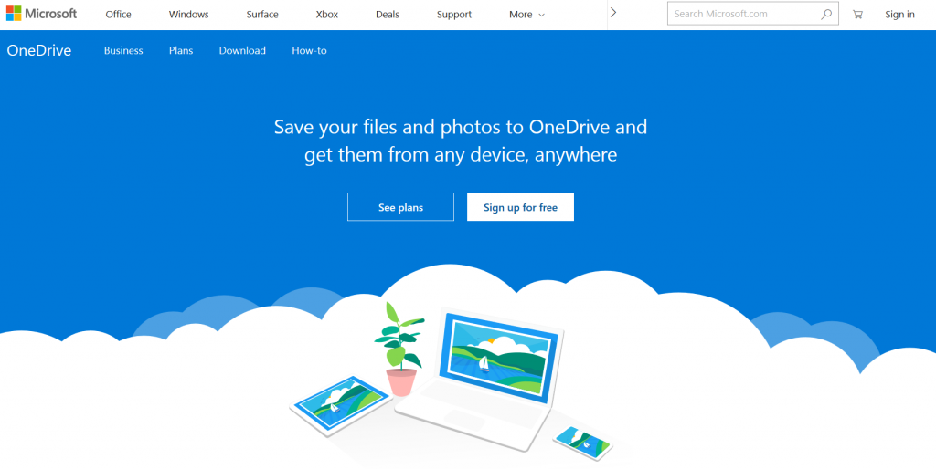 Microsoft OneDrive Cloud Storage Providers