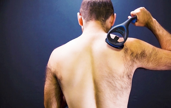 Bakblade — a shaver for back hair