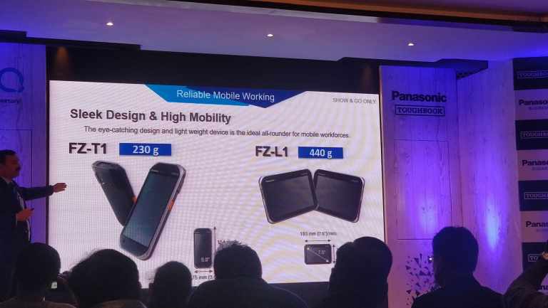 Panasonic Toughbook FZ-T1, Toughbook FZ-L1 Rugged Android Devices Launched in India
