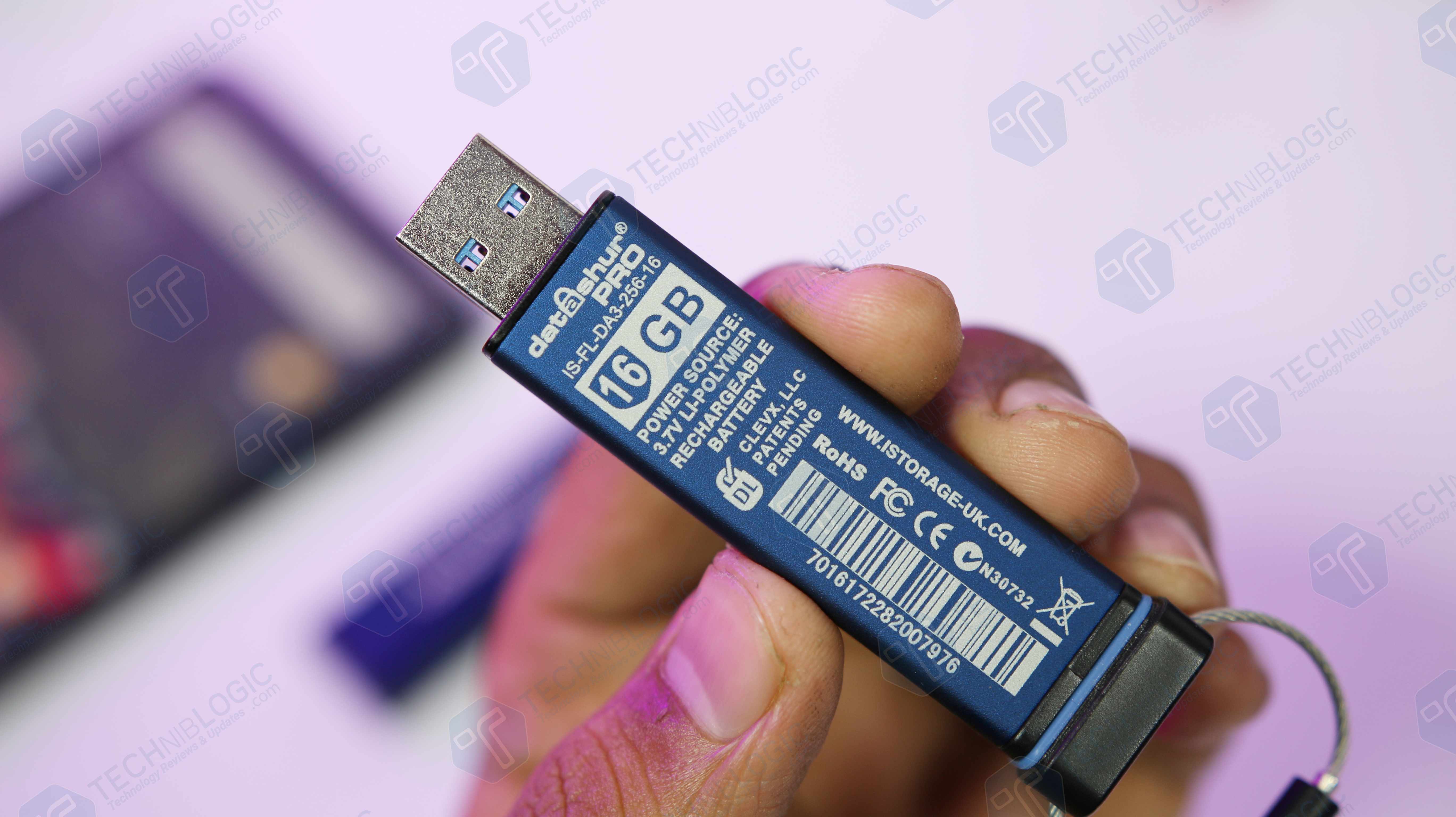 iStorage datAshur Pro USB 3.0 Flash Drive